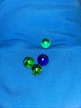 Marbles See Through Depending On How The Light Hit It Green Or Purple NWOTS